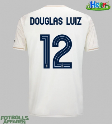 Nottingham Forest Douglas Luiz #12 Bortatröja 2025-26 Kortärmad
